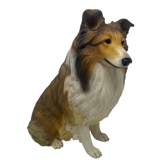 Sheltie‎ The Danbury Mint Sheltie 9” Tall Figurine Statue - Picture 11 of 11
